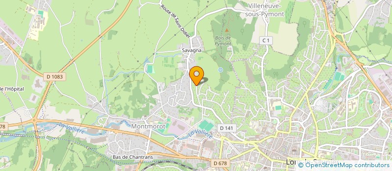 localisation de l'entreprise MONSIEUR GERMAIN JOULAUD  MONTMOROT