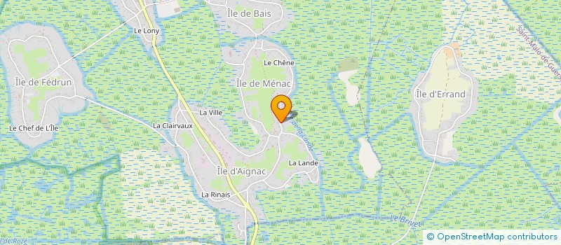 localisation de l'entreprise MONSIEUR GERMAIN KOCLEGA  SAINT-JOACHIM