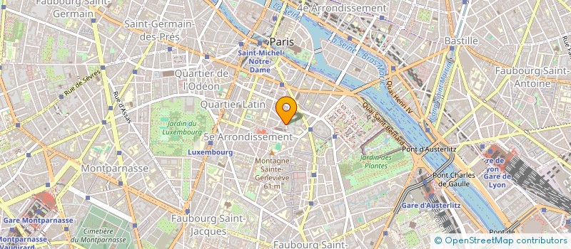 localisation de l'entreprise MONSIEUR GERMAIN LABEILLE  PARIS