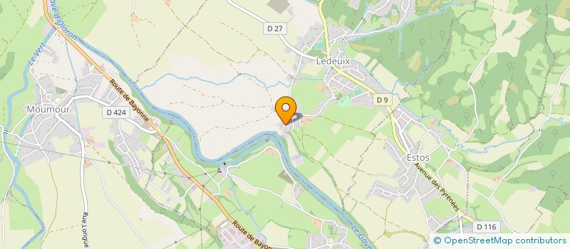 localisation de l'entreprise MONSIEUR GERMAIN LALLEMENT  OLORON-SAINTE-MARIE