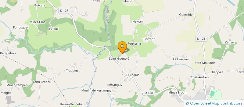 localisation de l'entreprise MONSIEUR GERMAIN LE NAOUTOUT  LANGONNET