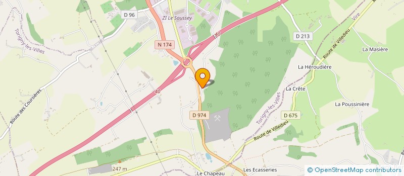 localisation de l'entreprise MONSIEUR GERMAIN LEBARILLIER  TORIGNY-LES-VILLES