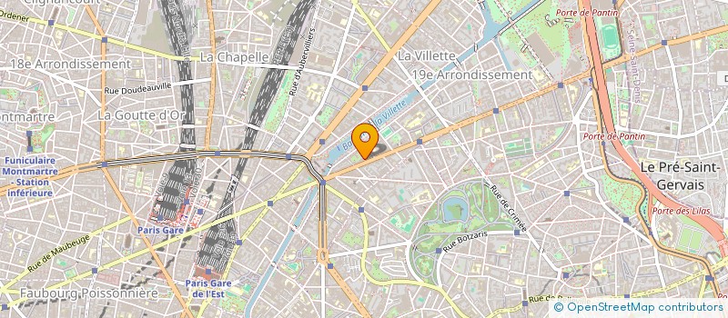 localisation de l'entreprise MONSIEUR GERMAIN LOUVET  PARIS