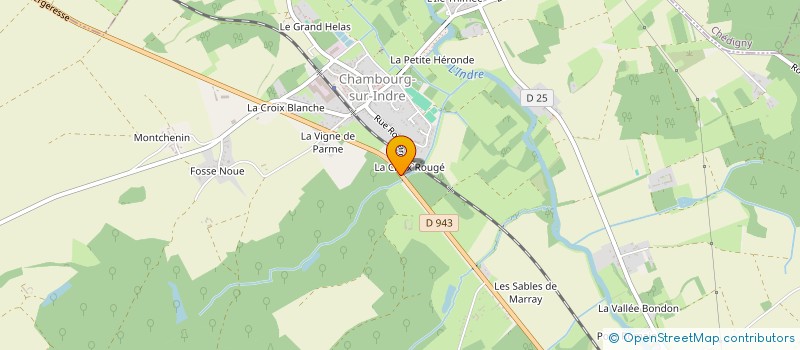 localisation de l'entreprise MONSIEUR GERMAIN MAILLARD à CHAMBOURG-SUR-INDRE