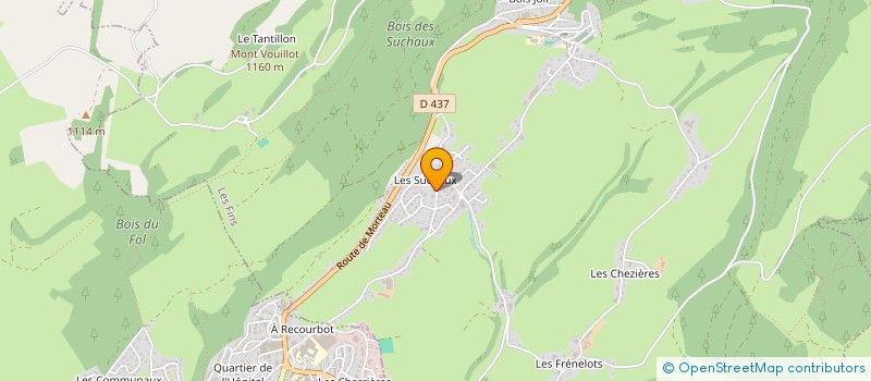 localisation de l'entreprise MONSIEUR GERMAIN MAINIER  LES FINS