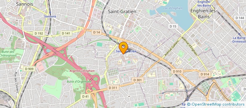 localisation de l'entreprise MONSIEUR GERMAIN MANUEL ROGER N SUNGANI N DONA  SAINT-GRATIEN