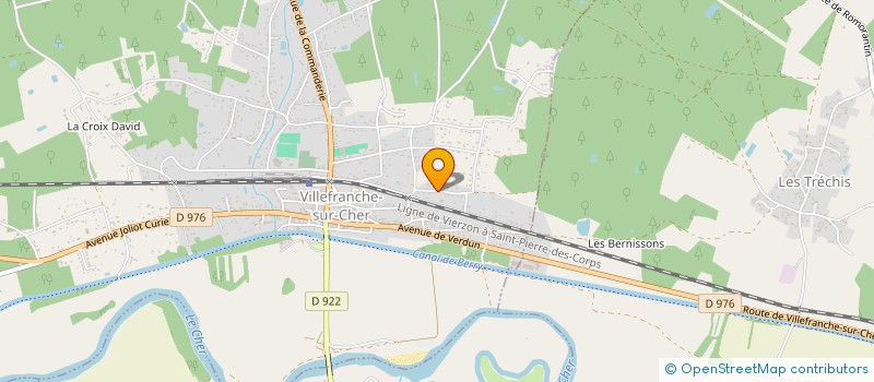 localisation de l'entreprise MONSIEUR GERMAIN MARIEN  VILLEFRANCHE-SUR-CHER