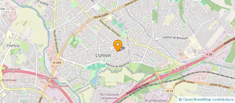 localisation de l'entreprise MONSIEUR GERMAIN MATAIX à L'UNION