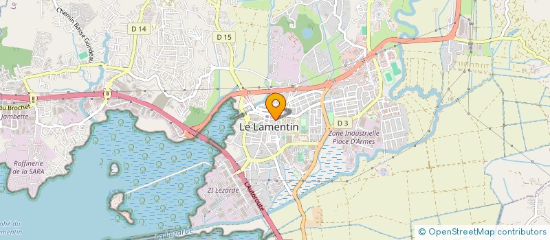 localisation de l'entreprise MONSIEUR GERMAIN MAZARIN à LE LAMENTIN