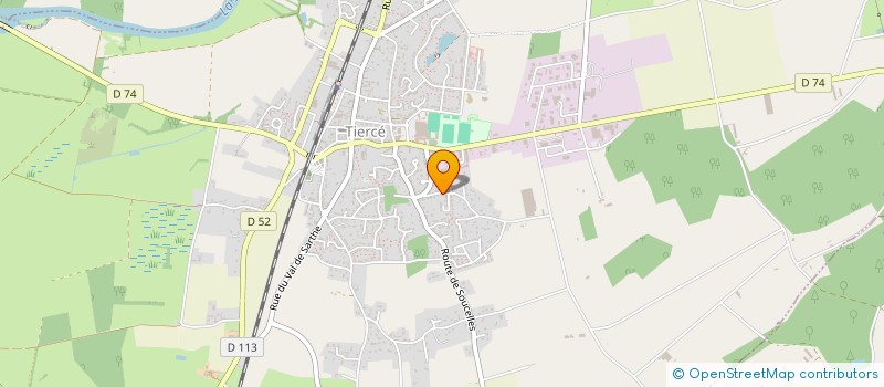 localisation de l'entreprise MONSIEUR GERMAIN MENARD  TIERCE