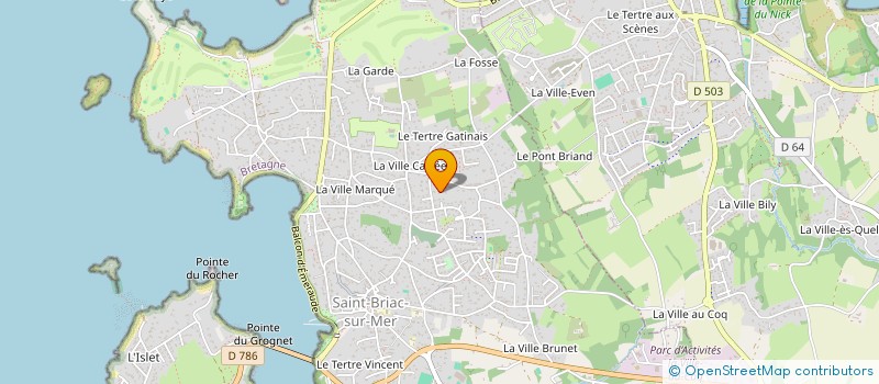 localisation de l'entreprise MONSIEUR GERMAIN MEUNIER  SAINT-BRIAC-SUR-MER