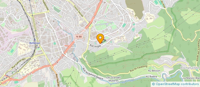 localisation de l'entreprise MONSIEUR GERMAIN MOULIN  SAINT-ETIENNE