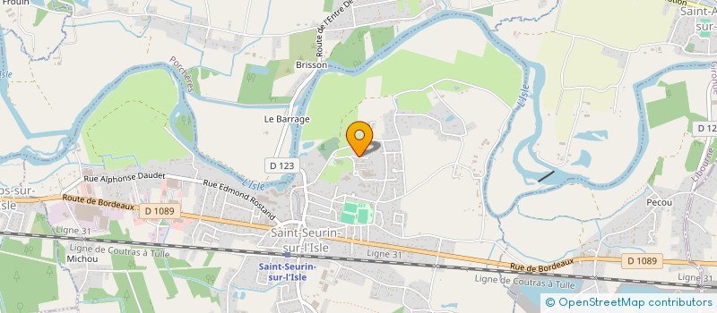 localisation de l'entreprise MONSIEUR GERMAIN N'GOMA  SAINT-SEURIN-SUR-L'ISLE