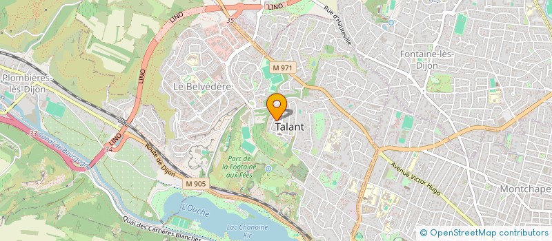 localisation de l'entreprise MONSIEUR GERMAIN PIERROT à TALANT