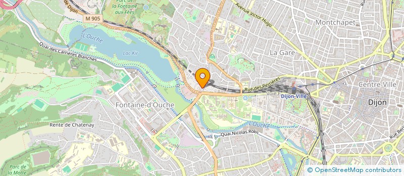 localisation de l'entreprise MONSIEUR GERMAIN PIOLLET  TALANT