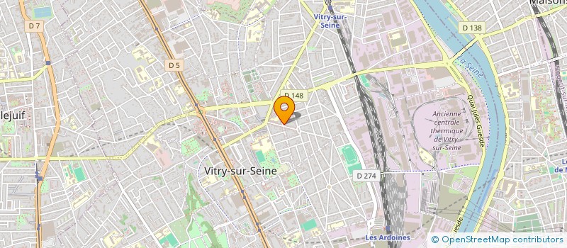 localisation de l'entreprise MONSIEUR GERMAIN QUEROY à VITRY-SUR-SEINE