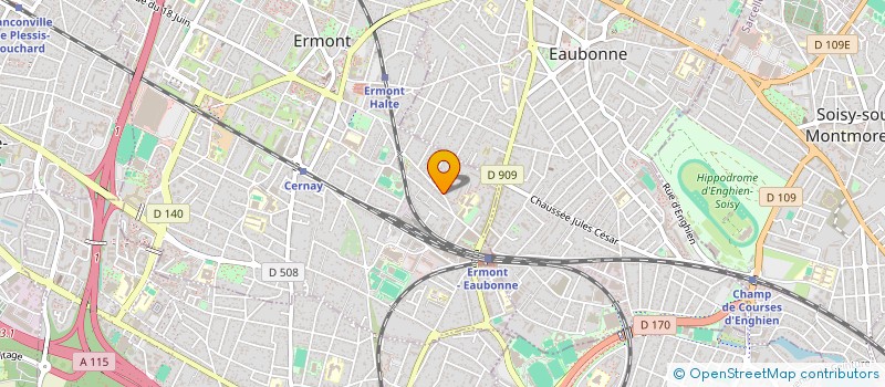 localisation de l'entreprise MONSIEUR GERMAIN ROPARS à ERMONT