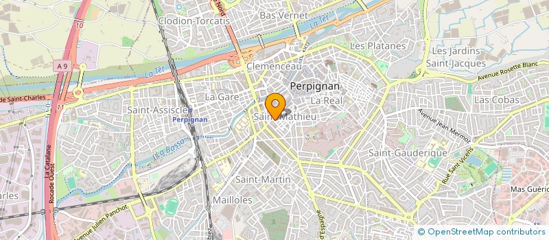 localisation de l'entreprise MONSIEUR GERMAIN SERRE  PERPIGNAN