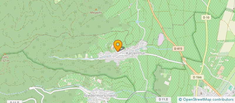 localisation de l'entreprise MONSIEUR GERMAIN STOERKEL  KATZENTHAL