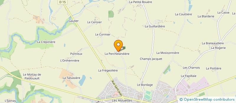 localisation de l'entreprise MONSIEUR GERMAIN TREMBLAIS à BEAUPREAU-EN-MAUGES