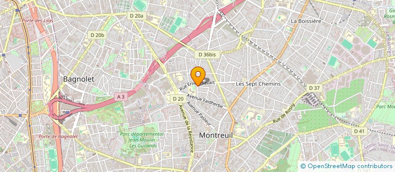 localisation de l'entreprise MONSIEUR GERMAIN TRUONG-LOI à MONTREUIL