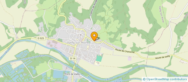 localisation de l'entreprise MONSIEUR GERMAIN ZUNINO à VAILLY-SUR-AISNE