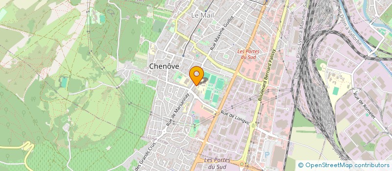 localisation de l'entreprise MONSIEUR GERMAINE BATTISTINI à CHENOVE