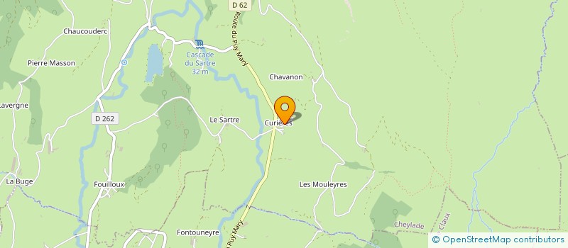 localisation de l'entreprise MONSIEUR GERMAINE POUGET à CHEYLADE
