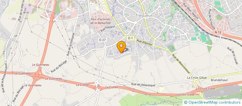 localisation de l'entreprise MONSIEUR GERMANIUS-BENJAMIN CARA  ROUEN