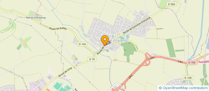 localisation de l'entreprise MONSIEUR GERMANO MELHE  ORGEUX