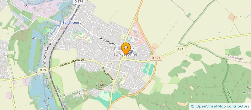 localisation de l'entreprise MONSIEUR GERMANO MIGUEL TRINDADE ALMEIDA à BALLANCOURT-SUR-ESSONNE