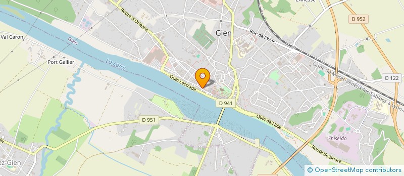 localisation de l'entreprise MONSIEUR GERMANY ANGELY  GIEN