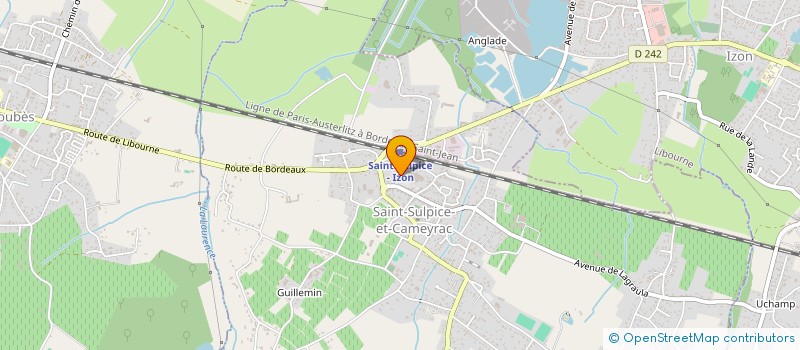 localisation de l'entreprise MONSIEUR GERMINAL PETIT-ETIENNE  SAINT-SULPICE-ET-CAMEYRAC