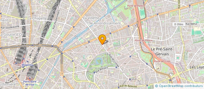 localisation de l'entreprise MONSIEUR GERMINAL PINALIE  PARIS