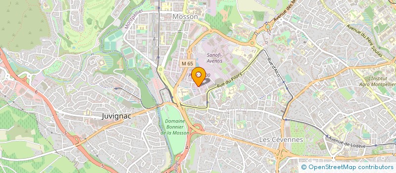 localisation de l'entreprise MONSIEUR GERO MEYER ZU RECKENDORF à MONTPELLIER