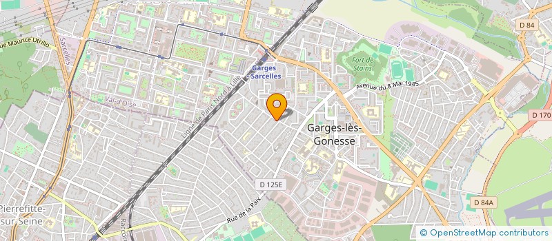 localisation de l'entreprise MONSIEUR GEROGE AKHIL  GARGES-LES-GONESSE