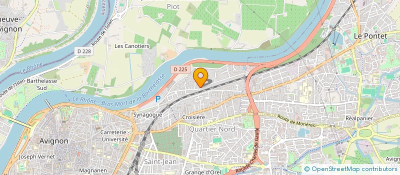 localisation de l'entreprise MONSIEUR GEROME CADIEU  AVIGNON