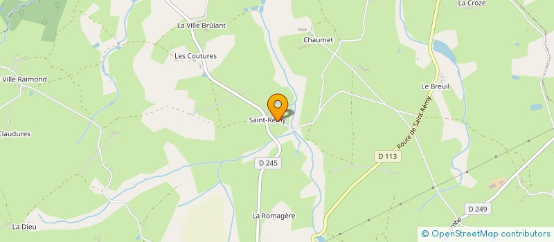 localisation de l'entreprise MONSIEUR GEROME FERRANDON  SAINT-SAUVIER