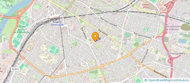 localisation de l'entreprise MONSIEUR GEROME GODET  ANGERS