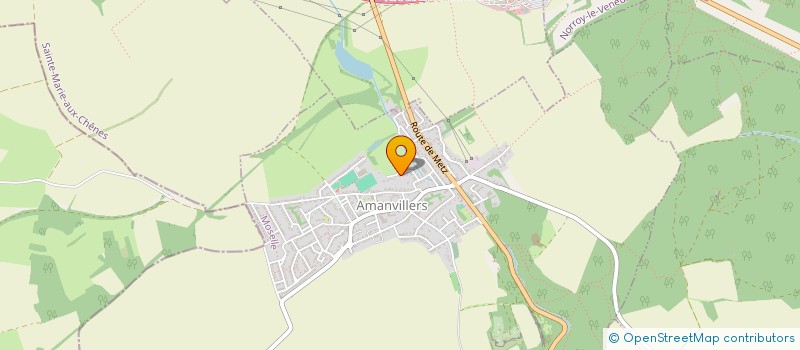 localisation de l'entreprise MONSIEUR GEROME GRANDFOND  MONTIGNY-LES-METZ