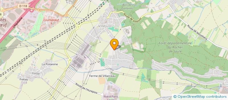 localisation de l'entreprise MONSIEUR GEROME MULLER  VILLEJUST