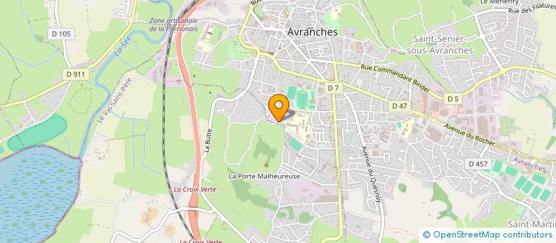 localisation de l'entreprise MONSIEUR GEROME NORMAND  AVRANCHES