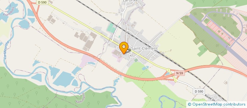 localisation de l'entreprise MONSIEUR GEROME PELLERIN  SAINT-CLEMENT