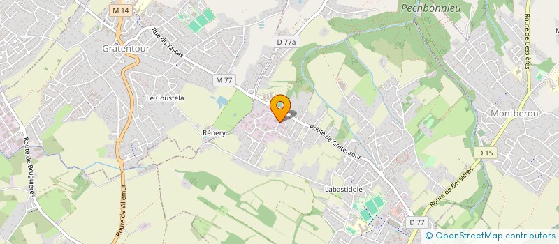 localisation de l'entreprise MONSIEUR GEROME SIEURAC  PECHBONNIEU