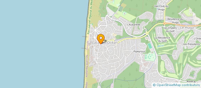 localisation de l'entreprise MONSIEUR GEROME VERDON  LACANAU