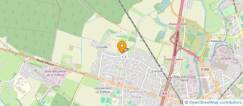 localisation de l'entreprise MONSIEUR GEROME VINCENT  CHATENOY-LE-ROYAL