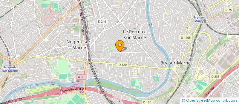 localisation de l'entreprise MONSIEUR GERONIMO POTIER à LE PERREUX-SUR-MARNE