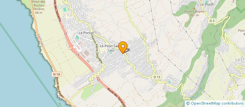 localisation de l'entreprise MONSIEUR GERRY ANAMALE  SAINT-LEU