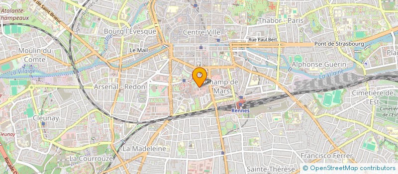 localisation de l'entreprise MONSIEUR GERSON ANDRE  RENNES