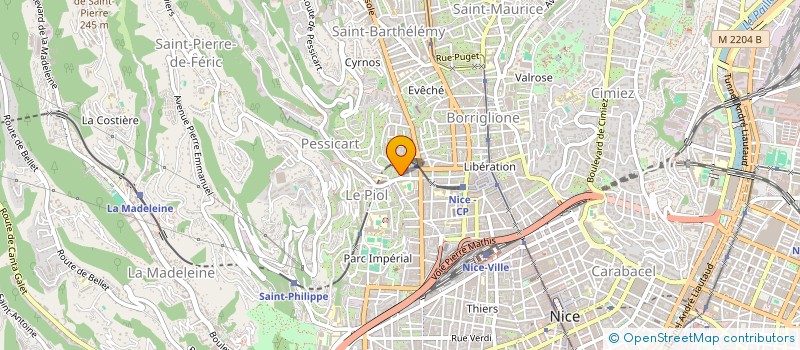 localisation de l'entreprise MONSIEUR GERSON LOPES  NICE